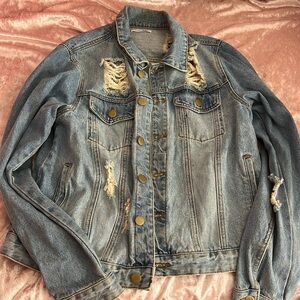 Blue jeans jacket